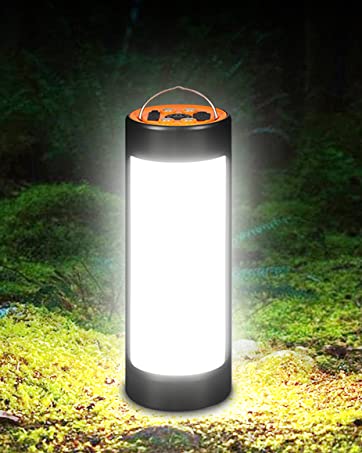 Camping Lantern, 3200LM Bright Camping Lights, 4600mAh Power Bank &  Rechargeable LED Lantern, Lantern Flashlight For Power  Outages/Hurricane/Emergency, CT CAPETRONIX Camping Accessories (2-Pack)